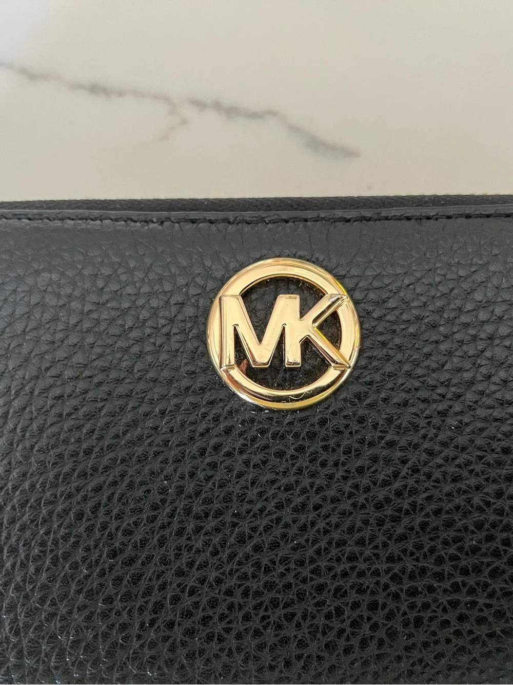 Michael Kors pebbled leather